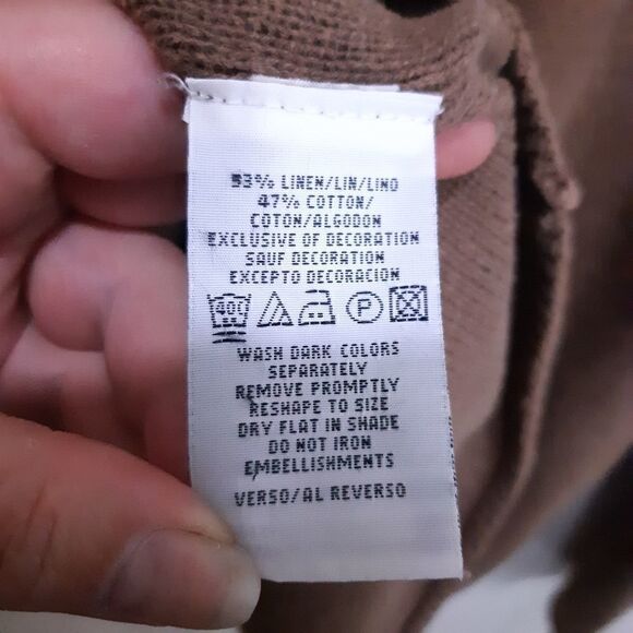 Tommy Hilfiger Inside Out Linen Cotton Sweater - Picture 7 of 9